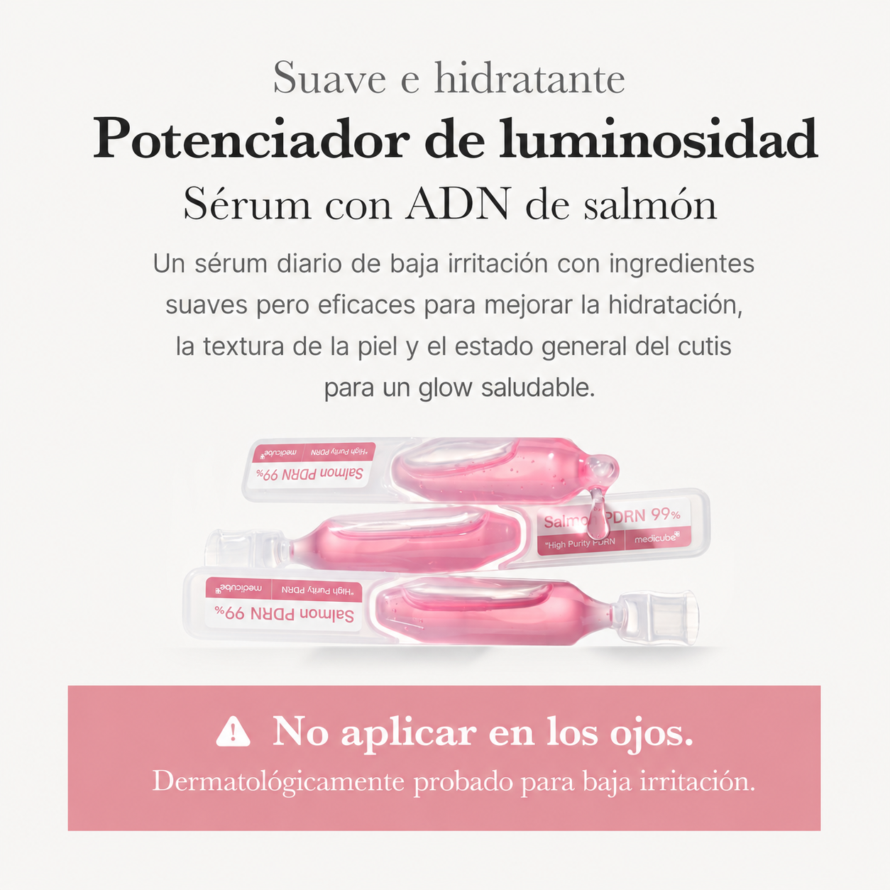 Medicube Salmon DNA PDRN Pink One Day Serum