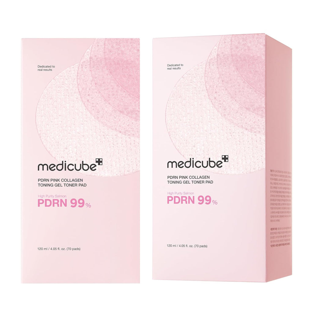 Medicube Toner Pads Salmon DNA PDRN Pink Collagen Jelly Pad